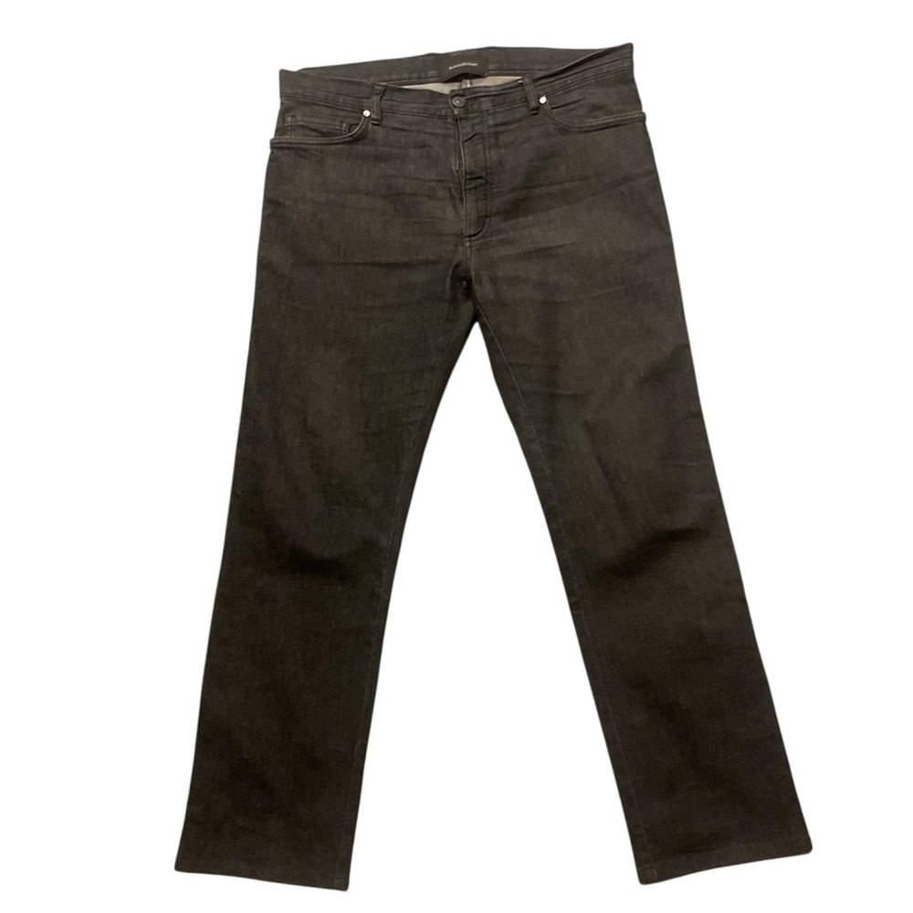 Ermenegildo Zegna Men’s Black Slim Fit Jeans